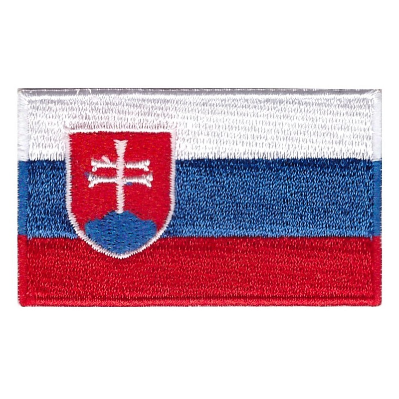 Motoros tapasz Slovakia flag 6 cm x 3,5 cm