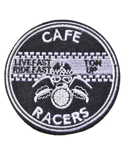 Motoros tapasz Cafe Racer Ton Up 7 cm