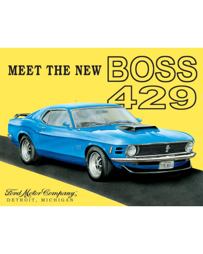 Fém tábla Ford Mustang Boss 40 cm x 32 cm