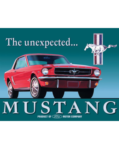 Fém tábla Ford Mustang 32 cm x 40 cm p