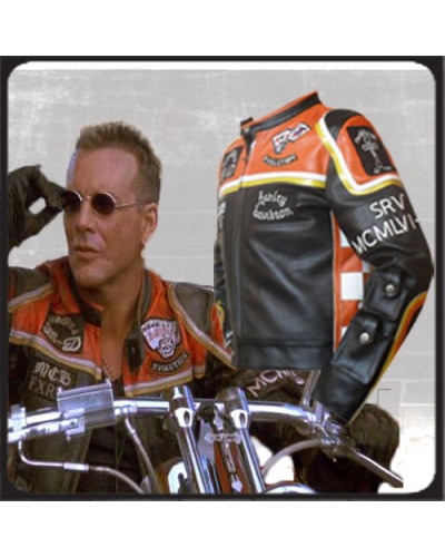 Bőrkabát a Harley Davidson és a Marlboro Man című filmből, csípő