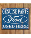 Plechová cedule Ford Parts Used Here 40 cm x 32 cm w
