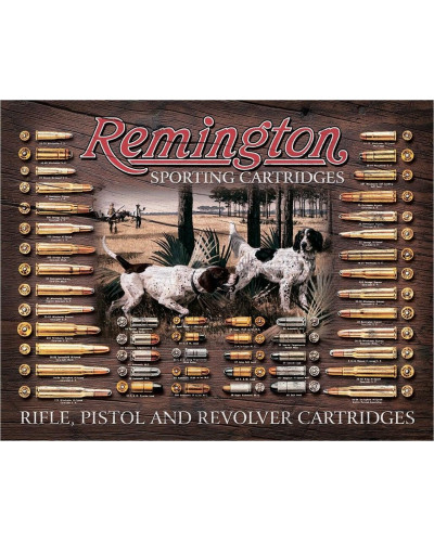 Fém tábla Remington Bullet Board 40 cm x 32 cm