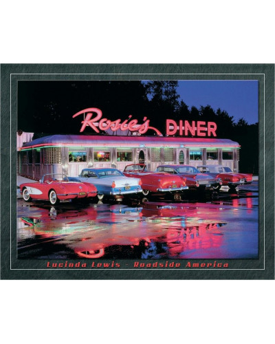 Fém tábla Lewis- Rosies Diner 32 cm x 40 cm