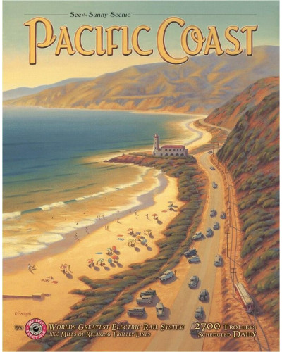 Fém tábla Pacific Coast 32 cm x 40 cm
