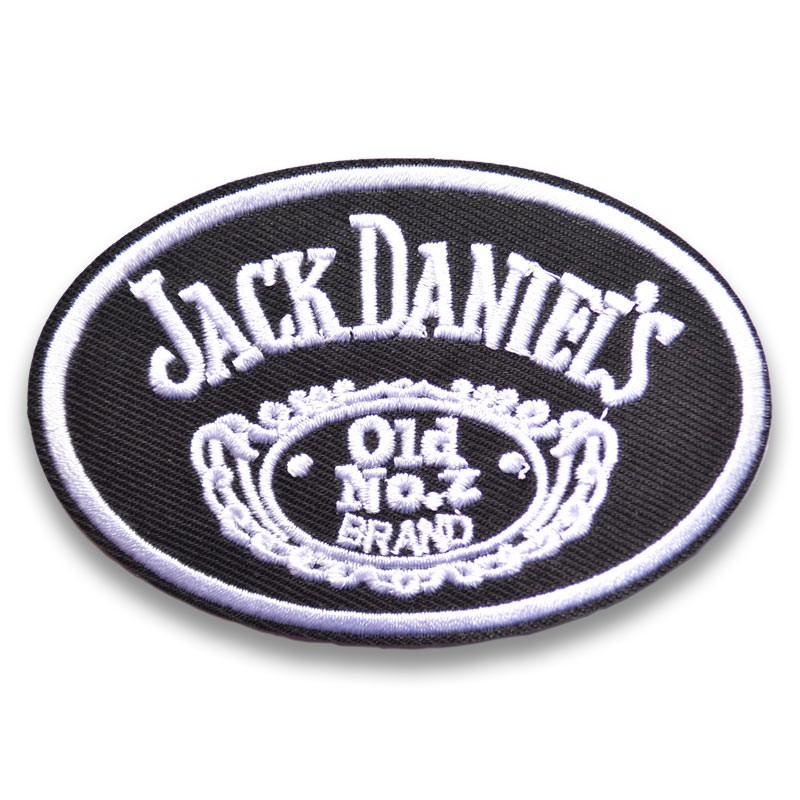 Motoros tapasz Jack Daniels 9cm x 6cm