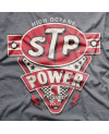 Pánské tričko STP High Octane Power šedé detail