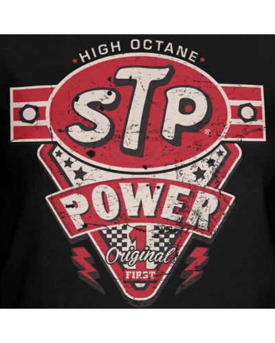 Női póló STP High Octane Power fekete