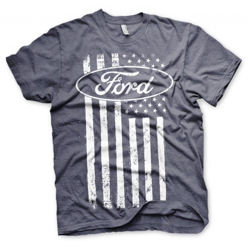 Férfi póló Ford American Flag