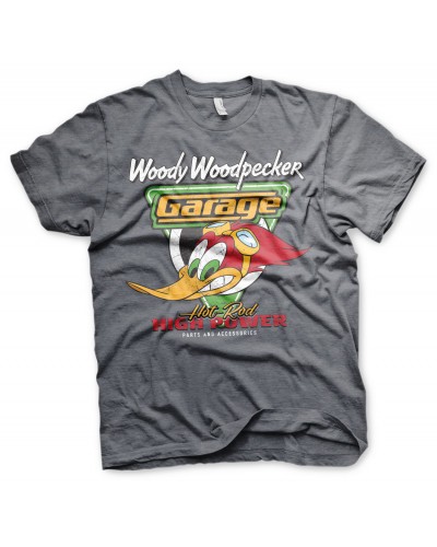 Férfi póló Woody Woodpecker Garage szürke