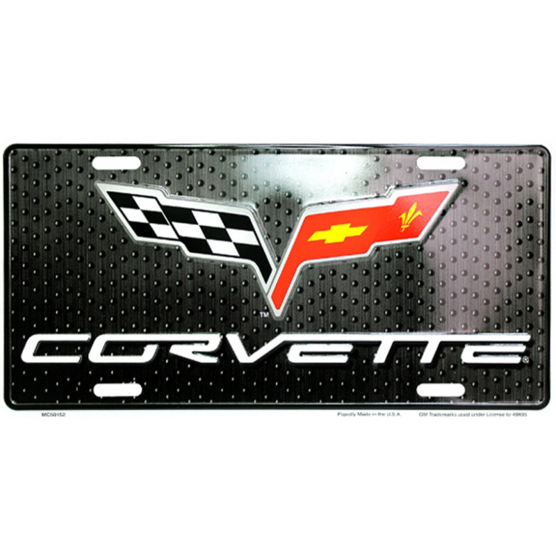 Amerikai rendszám Corvette new