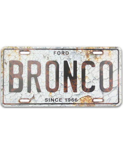 Amerikai rendszám Ford Bronco 1966