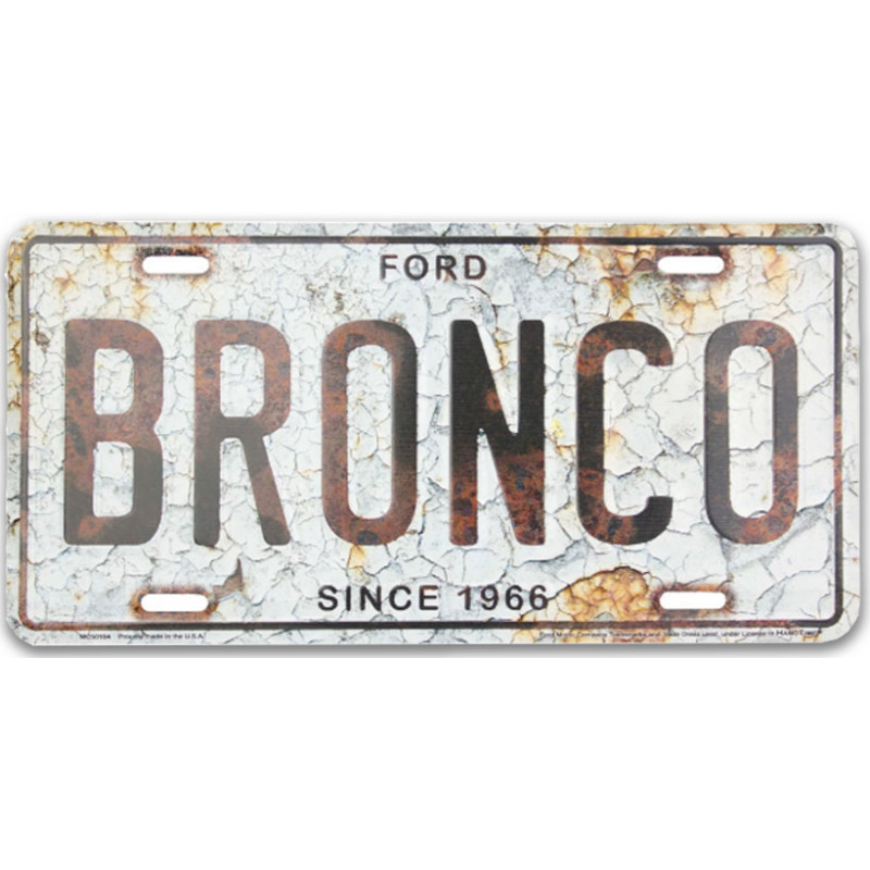Amerikai rendszám Ford Bronco 1966