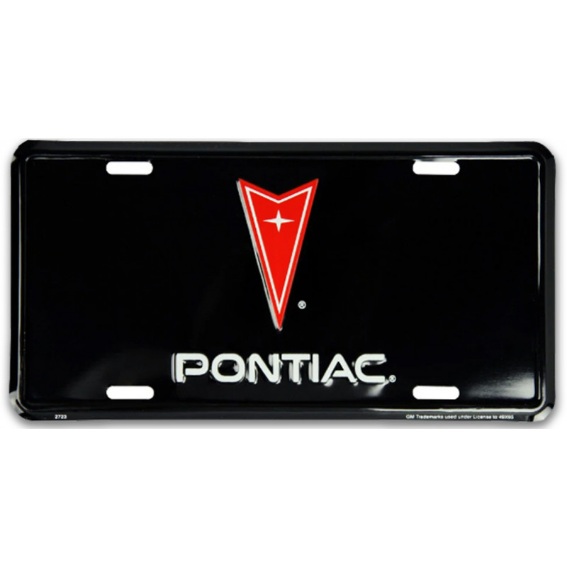 Amerikai rendszám Pontiac logó