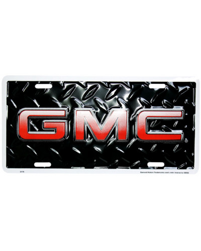 Amerikai rendszám GMC logó