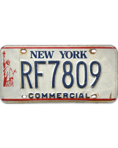 Amerikai rendszám New York Liberty RF7809