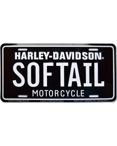 Amerikai rendszám Harley Davidson Softail