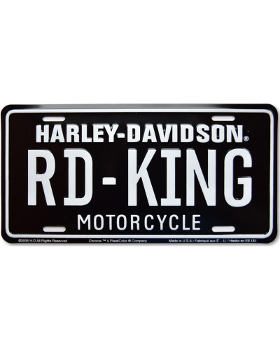 Amerikai rendszám Harley Davidson Road-King