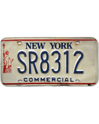 Amerikai rendszám 2 New York Liberty SR8312