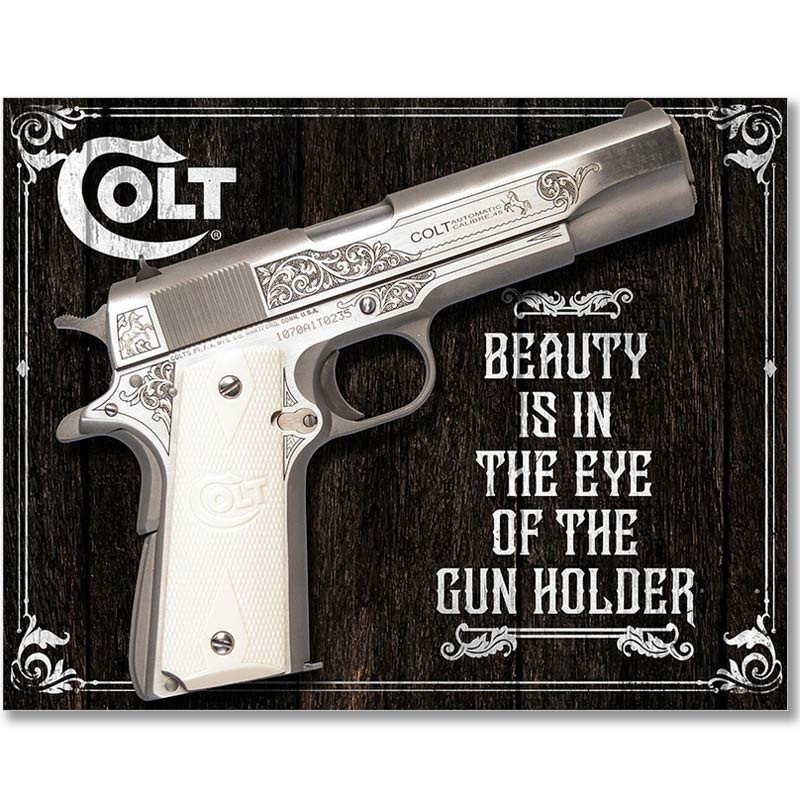 Fém tábla Colt Beauty 40 cm x 32 cm