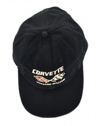 Chevrolet Corvette Vintage Racing chino sapka fekete
