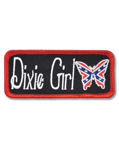Motoros rátét Dixie Girl 9 cm x 4 cm