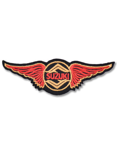 Motoros rátét Suzuki wings 9 cm x 3 cm