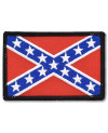 Moto nášivka Confederate Battle Flag 7,5cm x 5cm