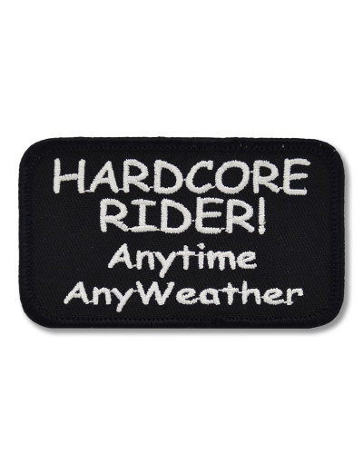 Motoros rátét Hardcore Rider Anytime 9 cm x 5 cm