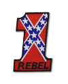 Moto nášivka Rebel 1 malá 5 cm x 8 cm
