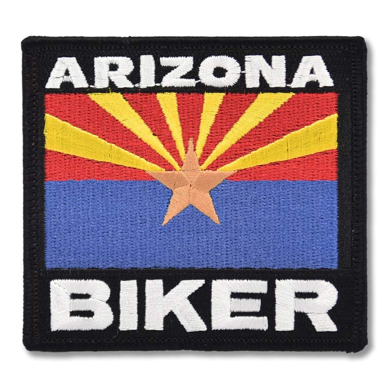 Motoros rátét Arizona Biker 9 cm x 8 cm