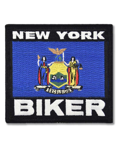 Motoros rátét New York Biker 9 cm x 8 cm