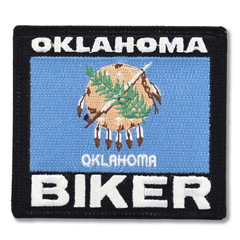 Motoros rátét Oklahoma Biker 9 cm x 8 cm