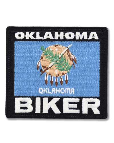 Motoros rátét Oklahoma Biker 9 cm x 8 cm