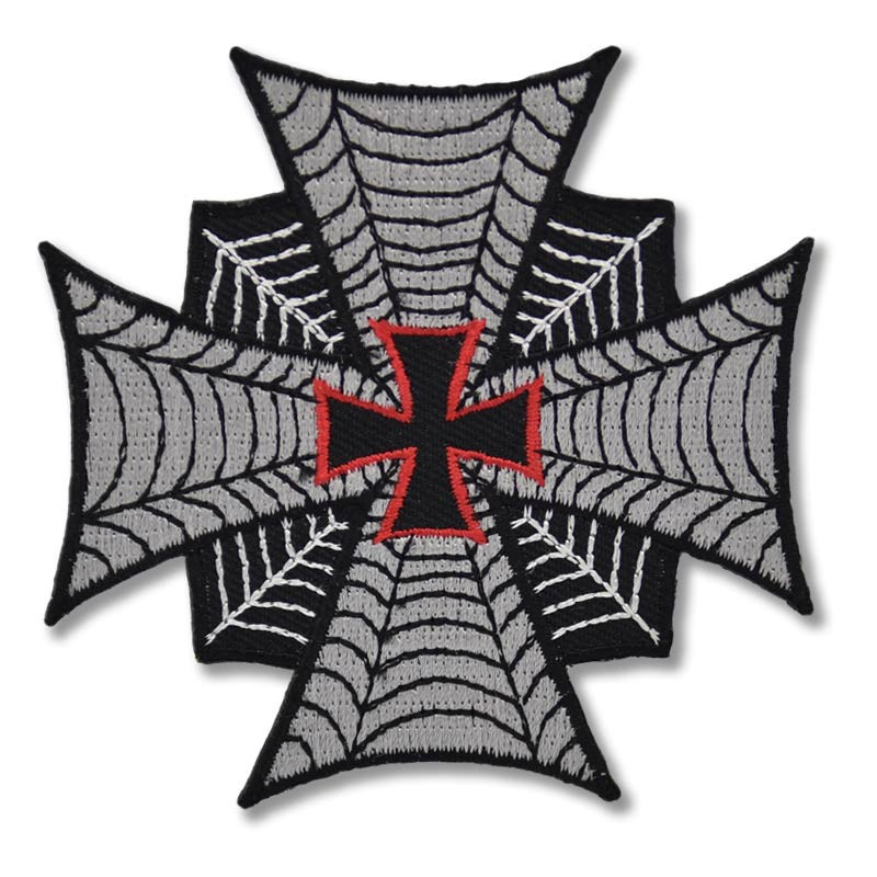 Moto nášivka web Cross  7,5 cm x 7,5 cm
