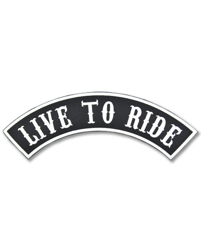 Motoros tapasz Live to Ride Rocker- XXL a hátul