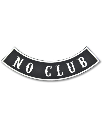 Motoros tapasz No Club Rocker XXL hátul
