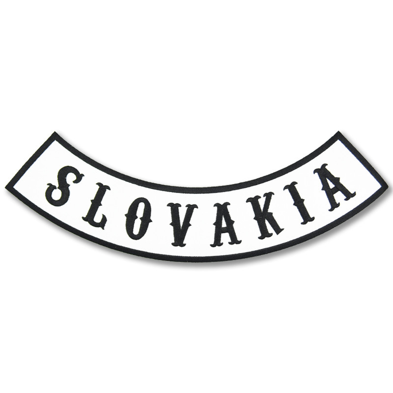 Motoros tapasz Slovakia Rocker fehér XXL hátul