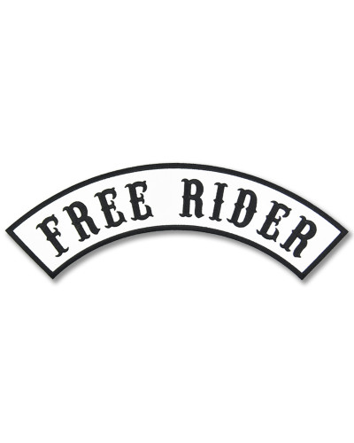 Motoros tapasz Free Rider Rocker white hátul