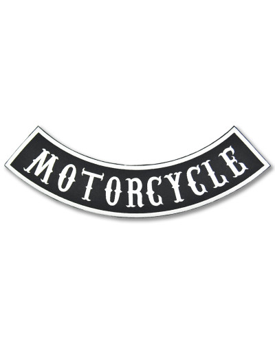 Motoros tapasz Motorcycle Rocker  - XXL hátul