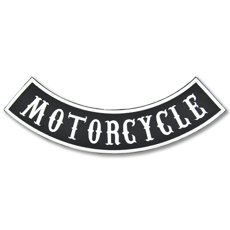 Motoros tapasz Motorcycle Rocker  - XXL hátul