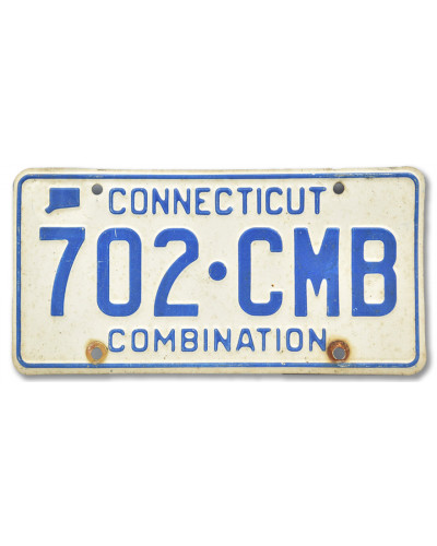 Amerikai rendszám Connecticut Combination