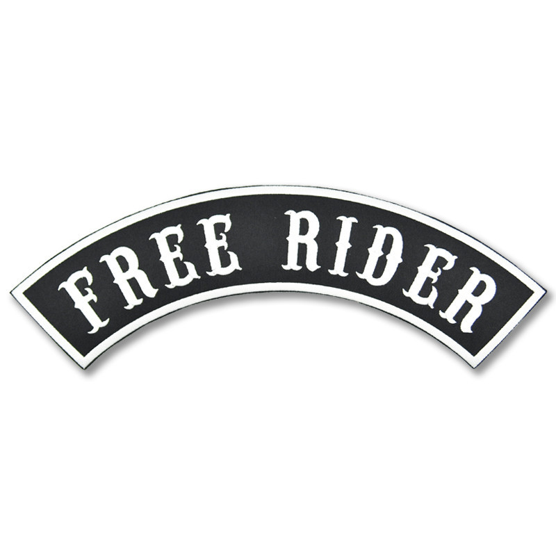 Moto nášivka Free Rider Rocker XXL na záda