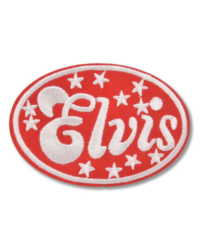 Motoros rátét Elvis 8 cm x 5 cm