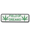 Moto nášivka Field of dreams 3 cm x 10 cm