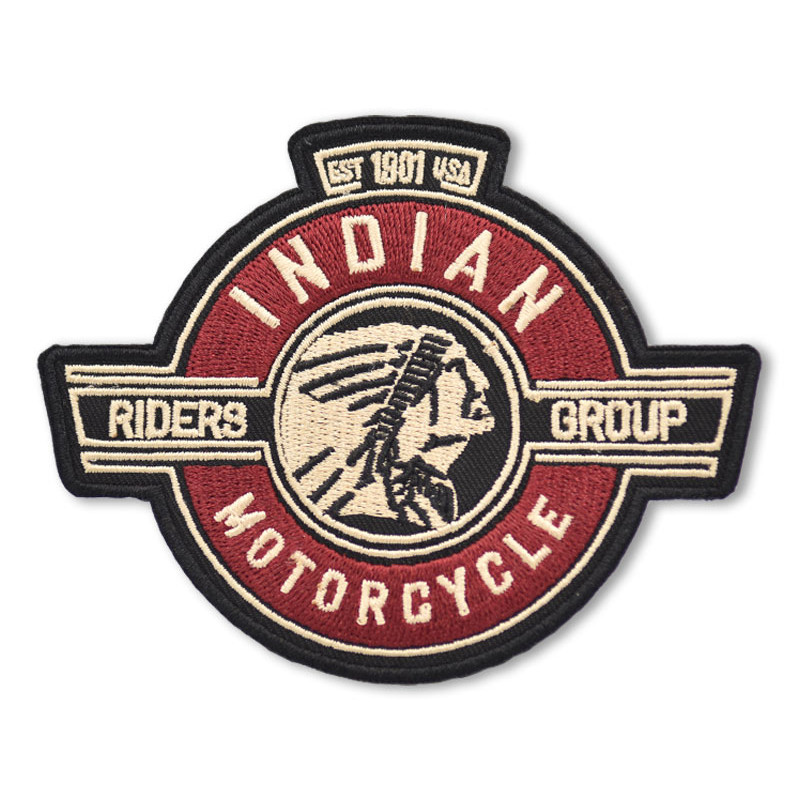 Motoros rátét Indian Riders Group 10 cm x 8 cm