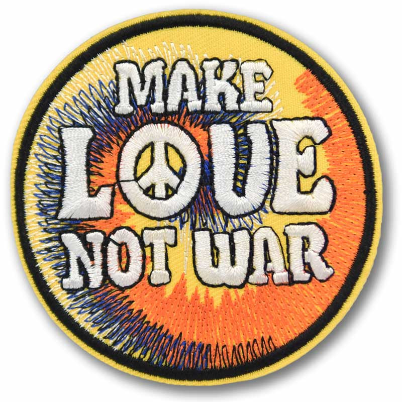 Folt Hippie Make Love Not War 8 cm
