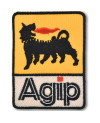 Moto nášivka Agip 5 cm x 6,5 cm