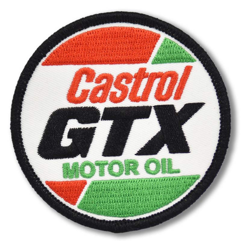 Moto nášivka Castrol GTX 7 cm