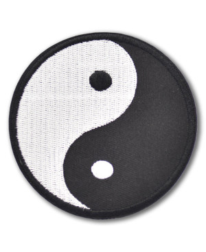 Moto nášivka Jin Jang 7cm